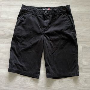 Quicksilver Black Chino Shorts Size:27